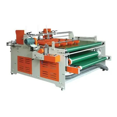 How to adjust the pressure of a cardboard gluing machine?